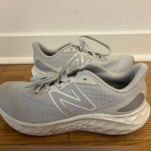 New Balance Women's Light Gray Athletic Shoes
